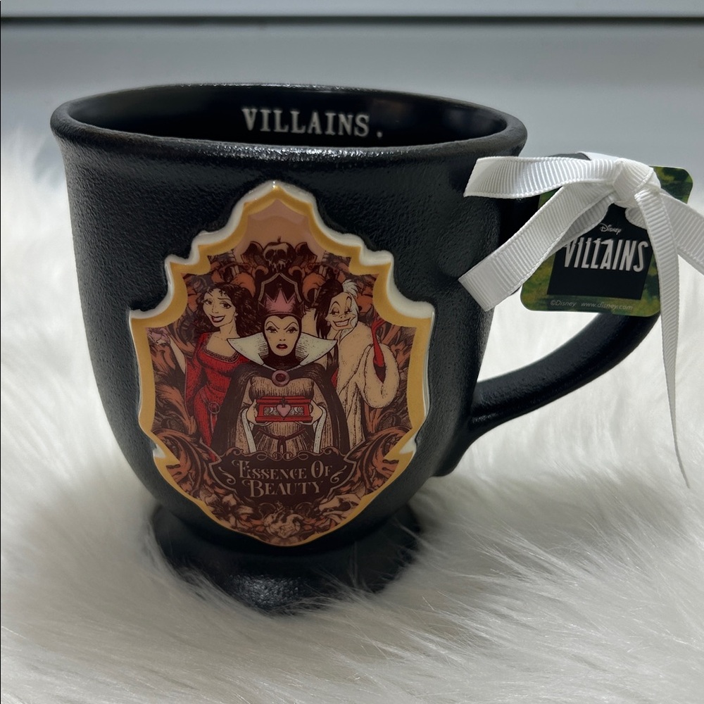 {BNWT} RAE DUNN Black Villains Disney Large Mug. Ideal for Collectors.